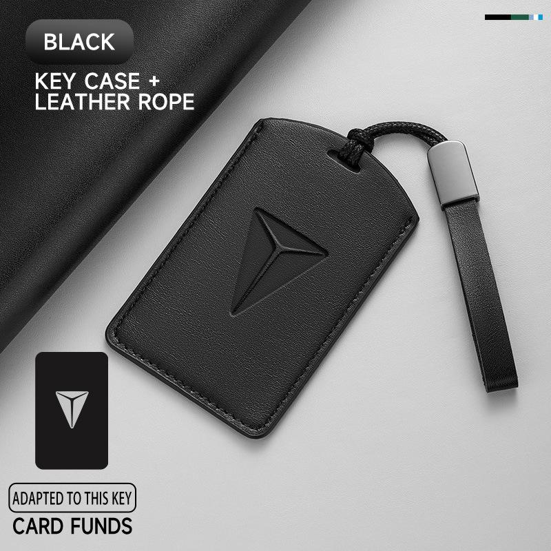 For Changan Deepal Sl03 S07 S05 S09 L07 Car Key Case Cover Remote Control Protector Shell Fob Leather Full Protection Key Holder
