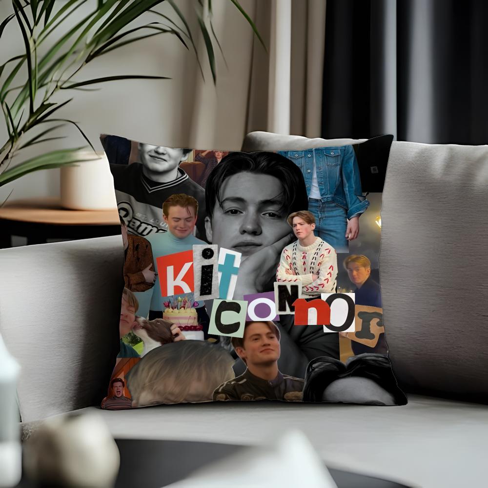 Trending KKit Connoread Cushion Cover Antidustmite Pillowcase Invisible Zipper Silky Short Plush Sofa Cushion Cover