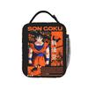 DBZ Kanji Symbol Insulated Lunch Bags Leakproof Son Goku Reusable Thermal Bag Tote Lunch Box Work  Outdoor Food Bag