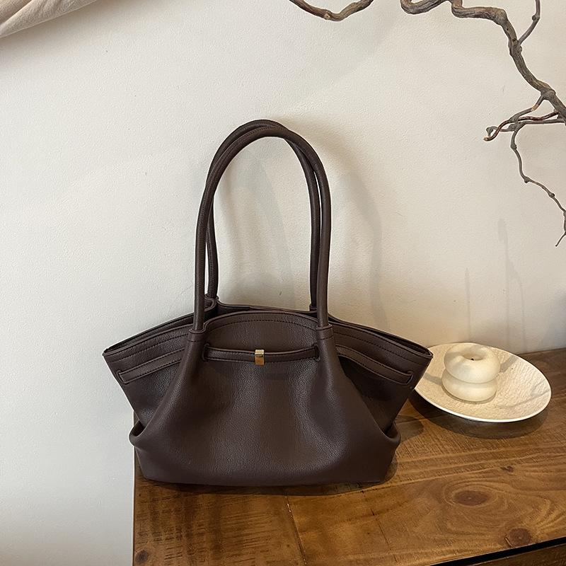 Hochwertige neue Damen 2025 Plissee-Schultertasche Tasche Damen Nischendesign Achselhandtasche