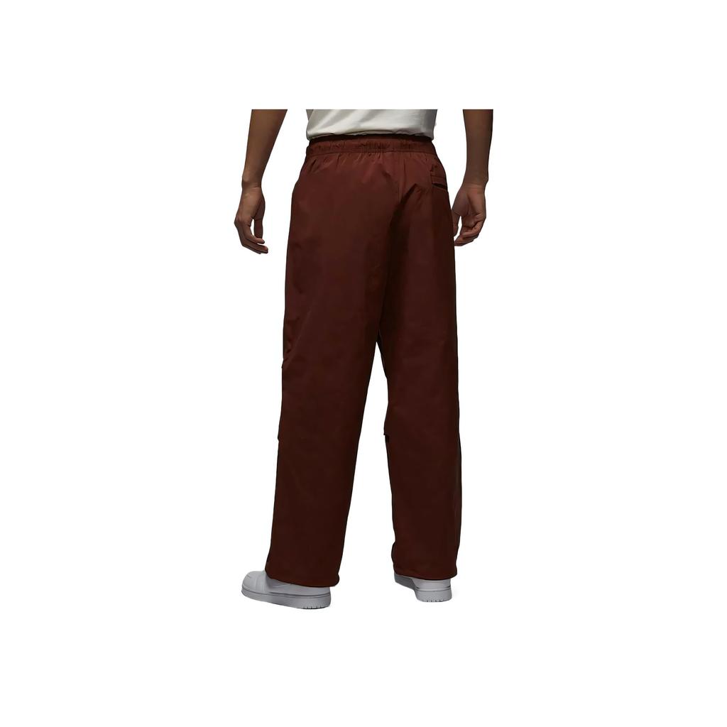 Jordan Essentials Simple Brand Logo Embroidered Water-Resistant Woven Casual Pants Men pants Brown FV7307231