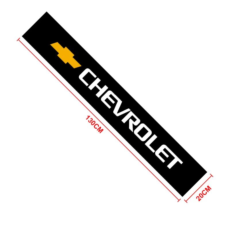 Car Front Windshield Decorative Sticker Sunshade FitFor Chevrolet Silverado Impala Malibu Equinox Cruze Camaro Blazer Spark Aveo