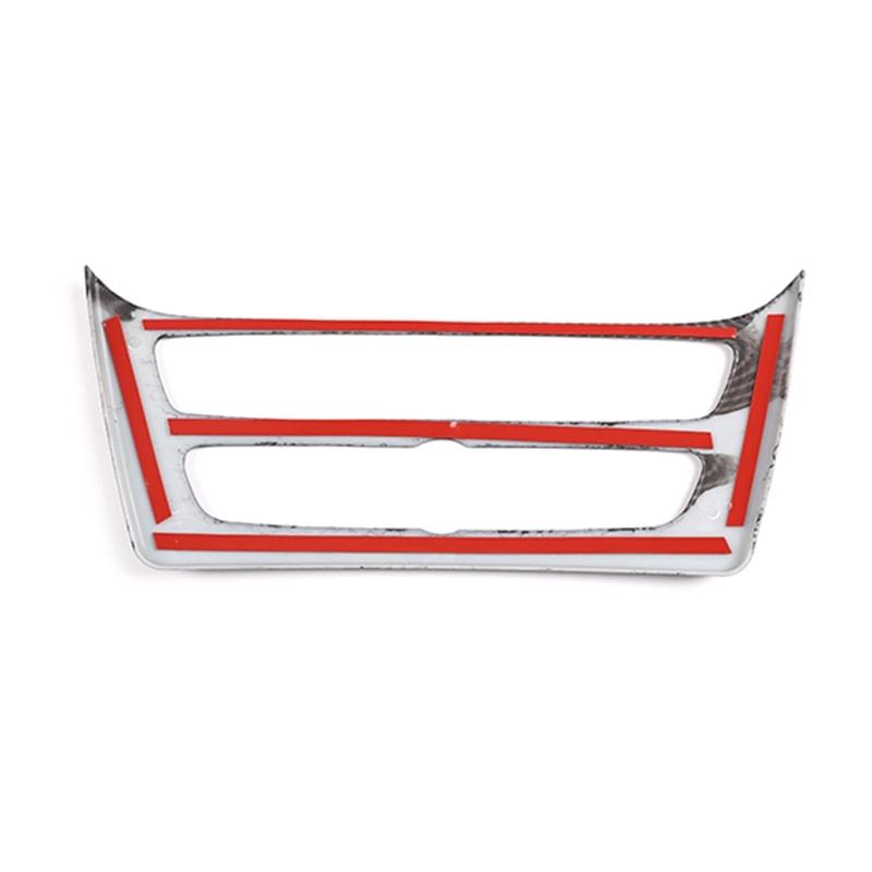 Carbon Fiber Style ABS Car Styling Center Control Mode Frame Trim Sticker For Mercedes Benz G Wagon G Class W463 Car