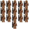 Star Wars Series 501st Clone Trooper Shock Trooper Wolfpack Airborne Building Blocks Toy Bag Set