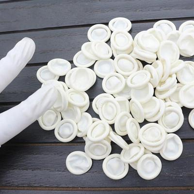 20Pcs/100Pcs Disposable Latex Rubber Finger Cots Sets Fingertips Protector Glove