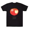 Djo Apfel T-Shirt Lustige Cartoon Grafik T-Shirts Damen Kurzarm Herren Oberteile Hohe Qualität Übergroß Männlich Weiblich Kurze Ärmel