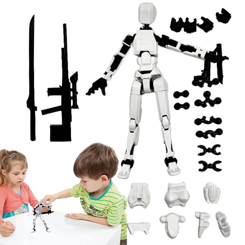 

Multi-Jointed Movable Shapeshift Robot With Women S Accessories 3D Printed Mannequin Dummy 13 Action Figures Toys Kids Adults