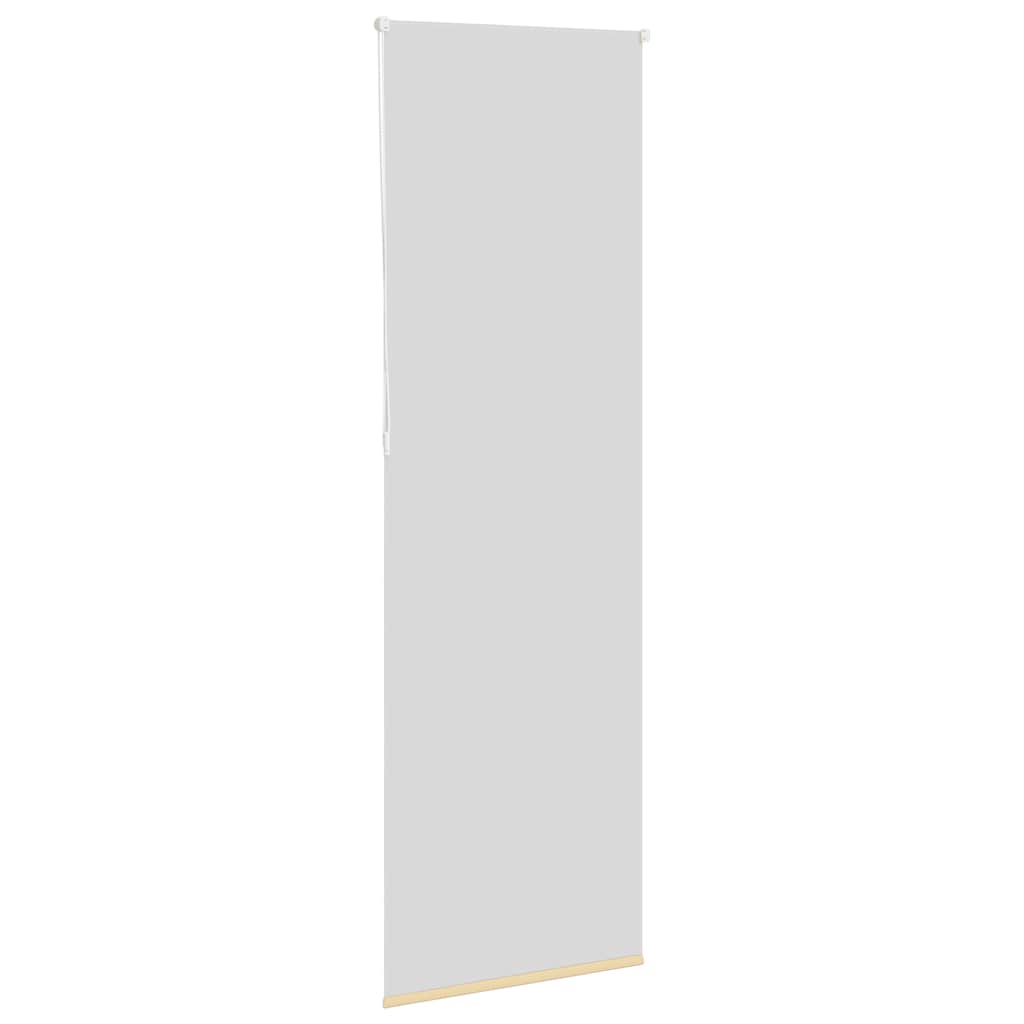 Roleta Zaciemniająca Beżowa 85X230 Cm Szerokość Tkaniny 80,7 Cm