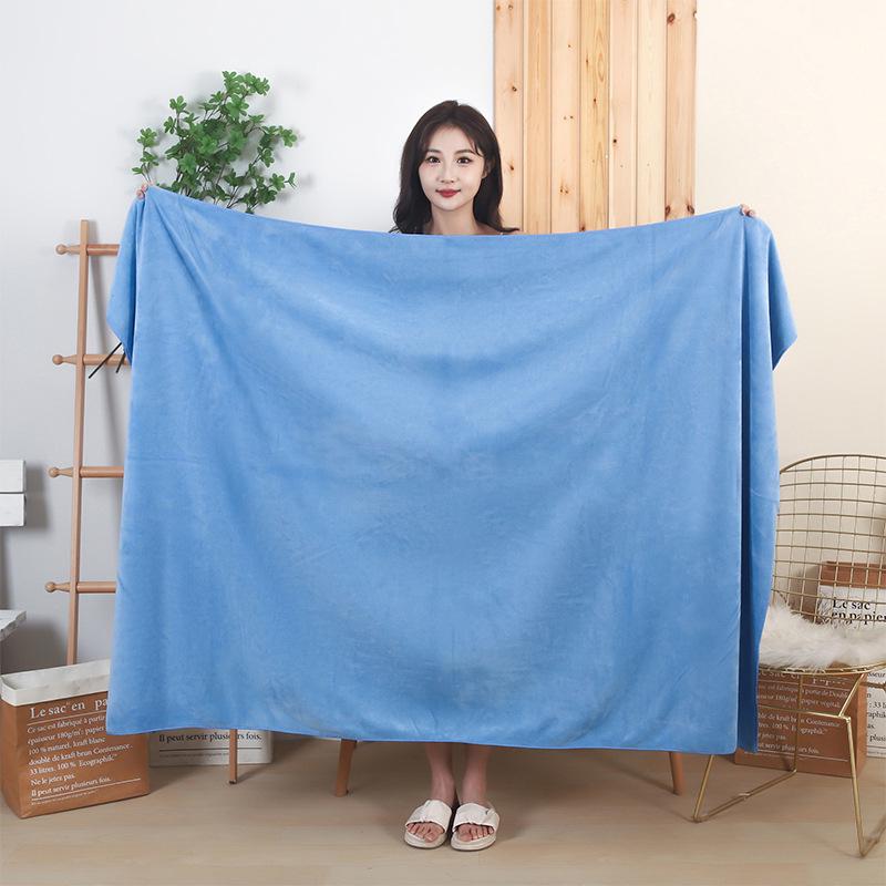 Large Absorbent Beauty Salon Towel: Ideal for Bath, Massage, or Spa, Personalized with Logo Options.