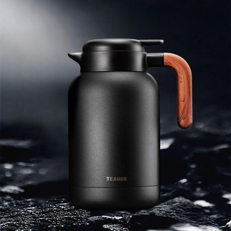 316 Stainless Steel High-grade Thermal Insulation Pot, Household Kettle, Red Warm Pot, Large Capacity Hot Water Bottles, New