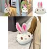 Plush Cartoon Bunny Shoulder Bag Adorable Kids Fashion Accessory For Girls