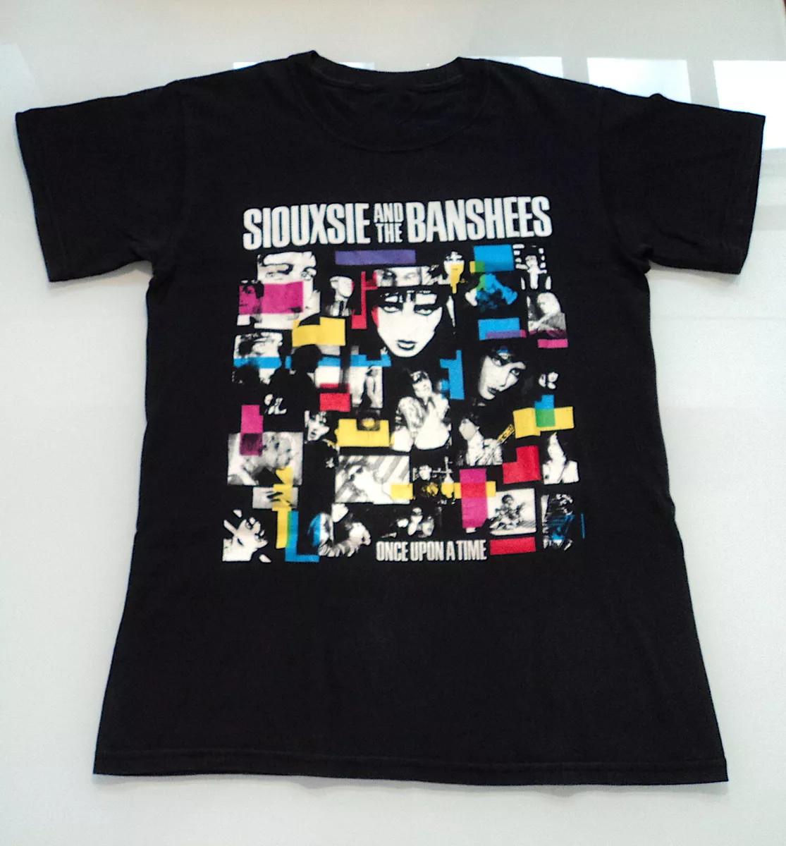 Once Upon a Time Album Siouxsie And The Banshees Band Black Cotton Shirt PP477 XL
