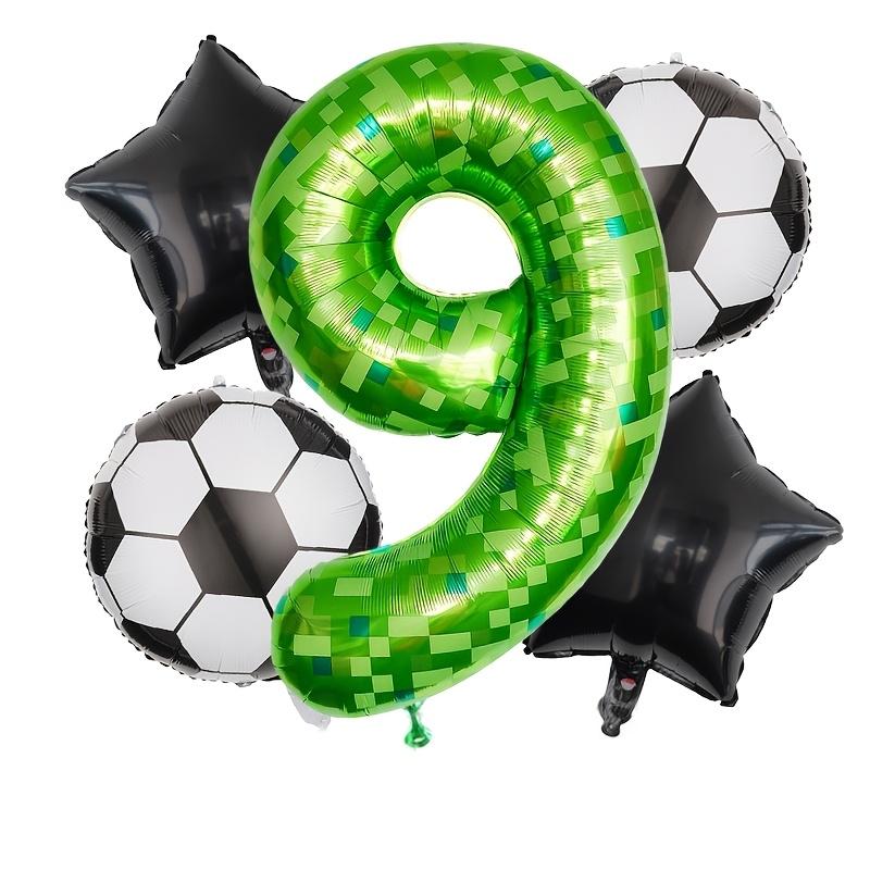 

Soccer Birthday Balloon Kit Foil Football Air Globos 40inch Foil Number Balloons Kids Boys Sports Theme Party Favors Supplies 40inch