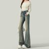 Jeans Évasés Épicés Taille Haute pour Femme - Coupe Petite, Amincissants, Polyvalents Printemps/Été 2026.