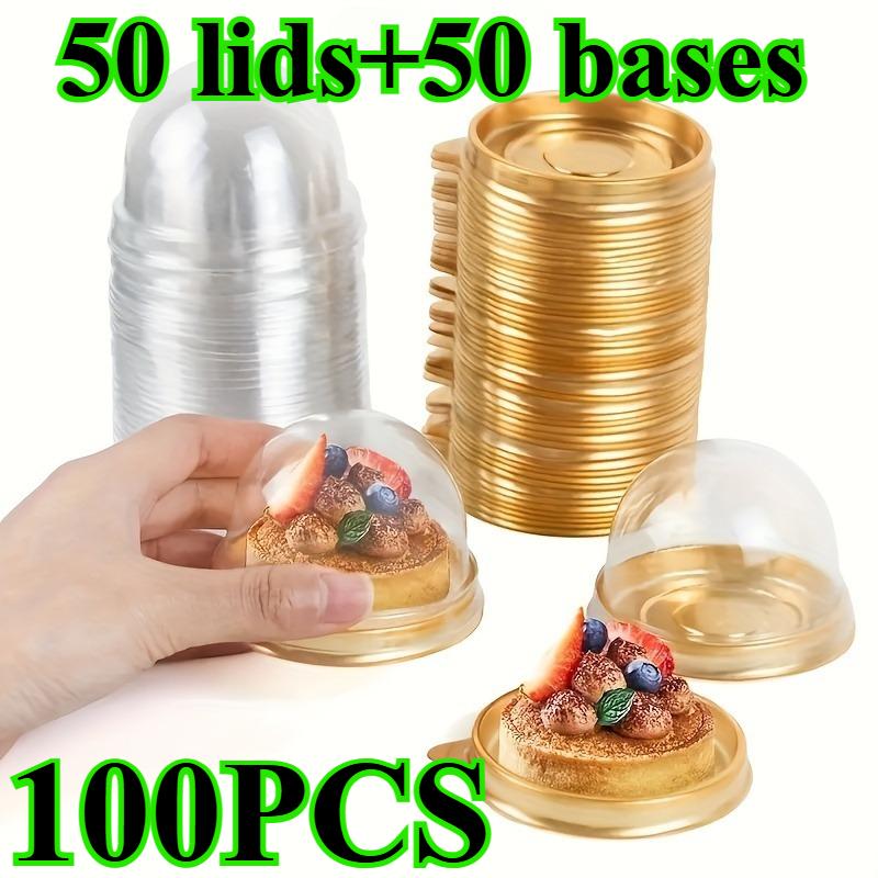 100PCS Dessert Packaging Box, Cake Box, Baking Packaging Box, Wedding Party Supplies, Christmas Gifts, Household Packaging Box