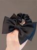1/2pcs Solid Straight Angle Bowknot Elastic Hair Bands For Women Girls Party Hair Accessories(No Cards)