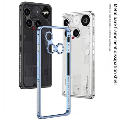 Metal Buckle Shockproof Heat Dissipation Case for Nothing Phone 3 with Lens Protection