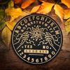 Holz Pendelbrett für Divination Mondenergie Platten Meditation Hexerei Zubehör Altar Metaphysische Astrologie Rituale