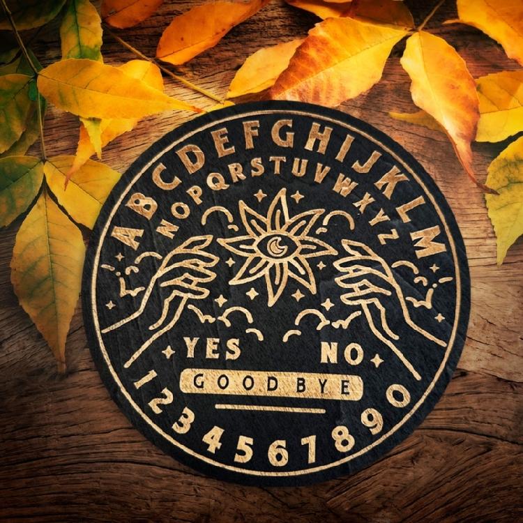 Holz Pendelbrett für Divination Mondenergie Platten Meditation Hexerei Zubehör Altar Metaphysische Astrologie Rituale