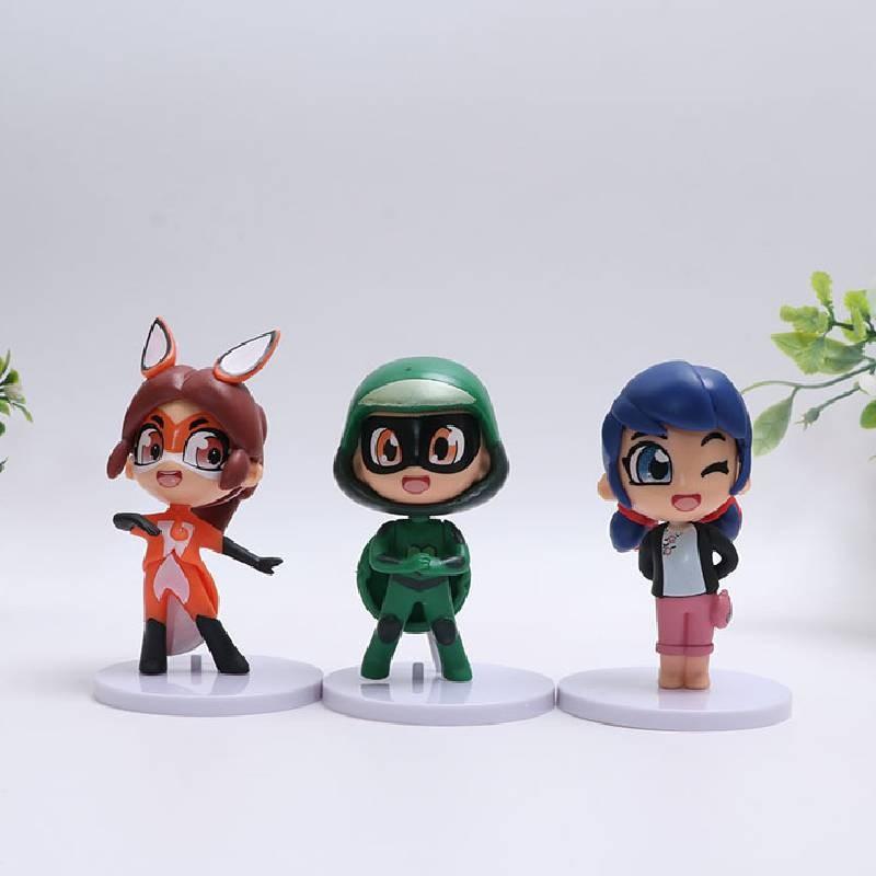 Adorable 6 Styles Miracle Girl Figurines Pvc Car Hanging Decorations Ideal For Cakes And Toys