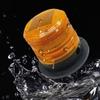 Magnetic Mount Solar Strobe Light for Car Roof, Marine, and Roadblock