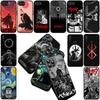 Berserk Comics Guts Silicone Cover for Apple iPhone 17 12 13 Pro Max Mini ProMax 7 + 8 Plus Air 8+ Coque Phone Case
