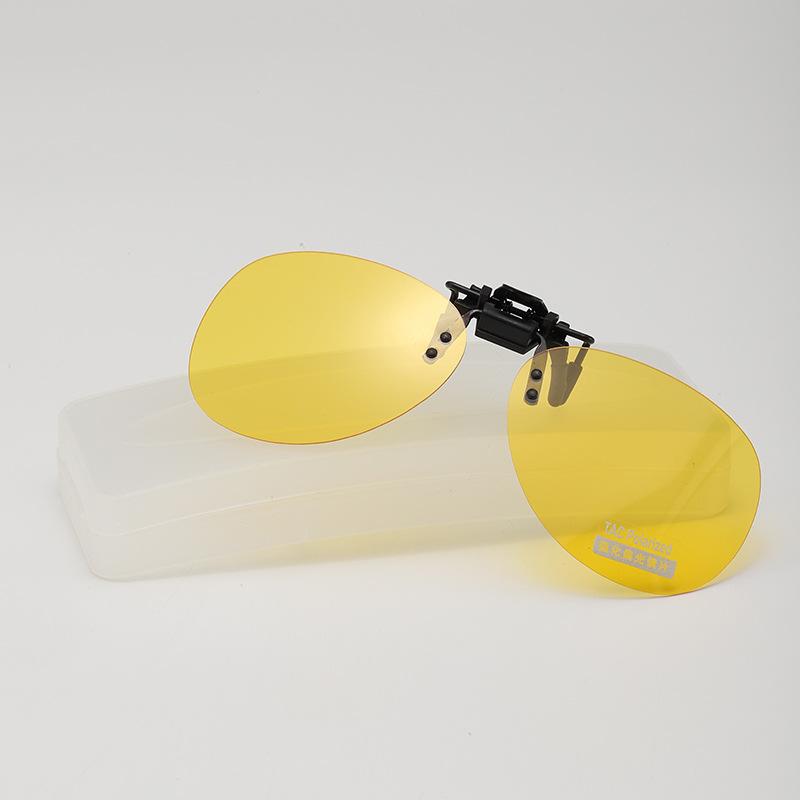 JYL TS Removable Clip On Sunglasses Polarized UV Protection For Driving 1225Sun0021