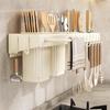 Wall-Mounted Kitchen Knife & Chopstick Holder
