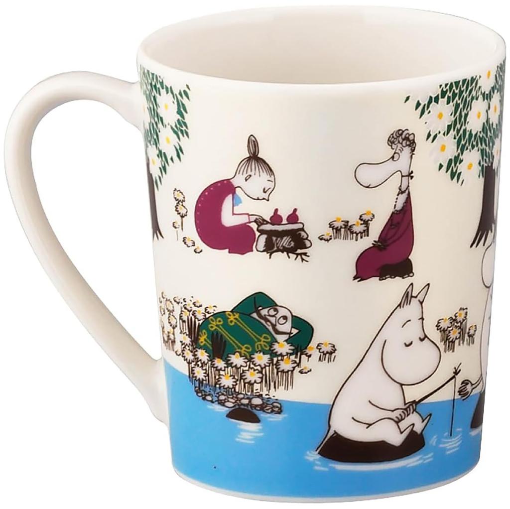 Moomin Years Mug, Hippocampus "Moominpappa Goes to the Sea" 2026 (350ml), Diameter 8.5cm, Height 10cm, Made in Japan, Yamaka Shoten MM2026-11