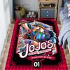 JoJo's Bizarre Adventure: Epic Characters Vibrant Art carpet Living room and bedroom mats printing Christmas gifts Fashion Art