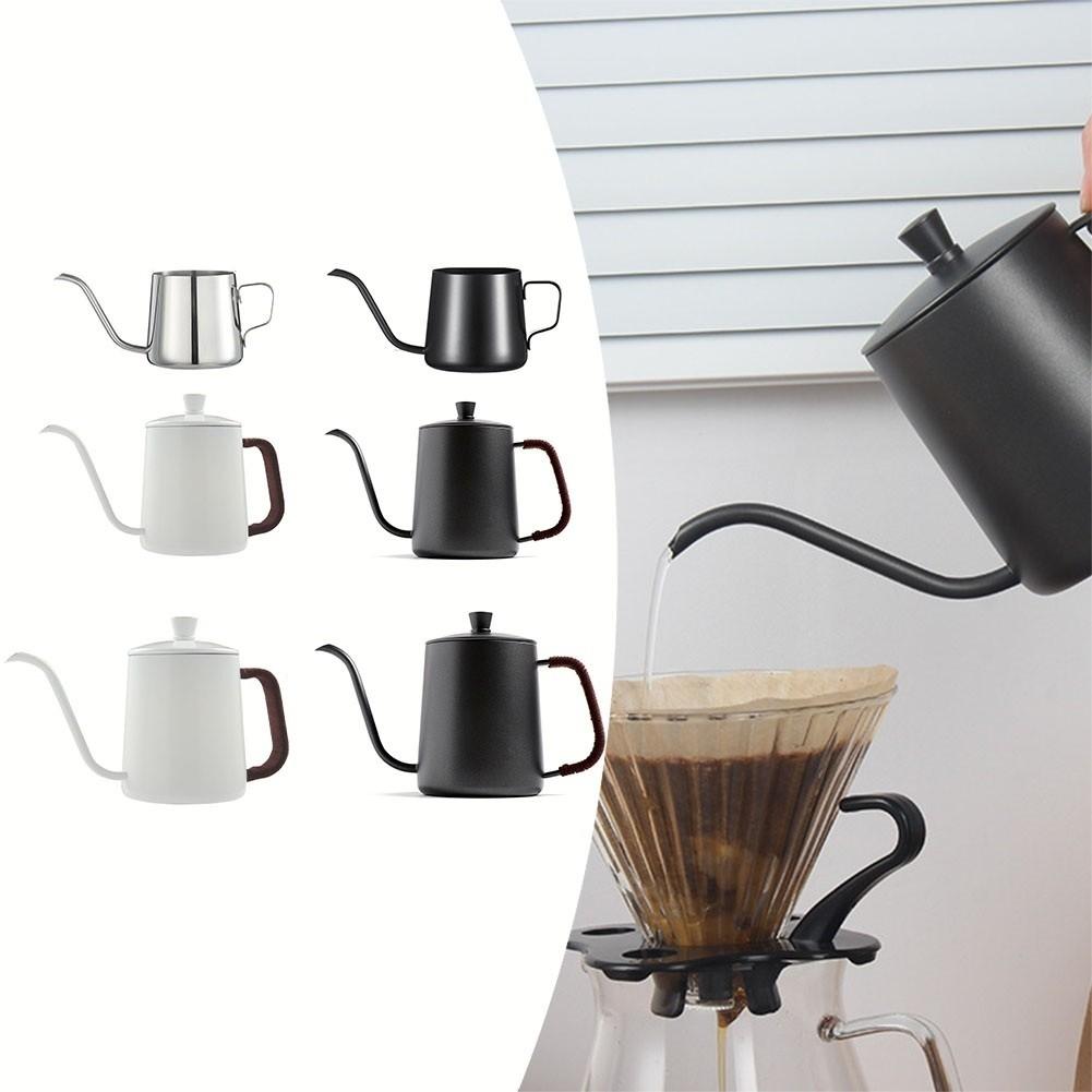 Gooseneck Kettle Pour Over Coffee Spout White Coffee Lover