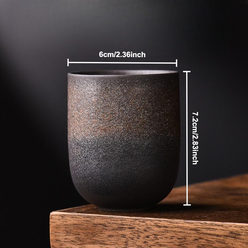 Creative Retro Coffee Cups Stoneware Handmade Ceramics Mugs Beer Tea Mug Whiskey Drinkware Cup Latte Teacup Teaware for Kitchen