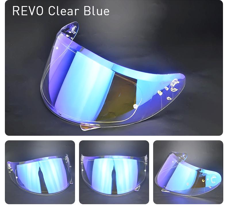 Electroplated Sun Visor for V-12/TARGO Thunder 3 Stinger Helmet