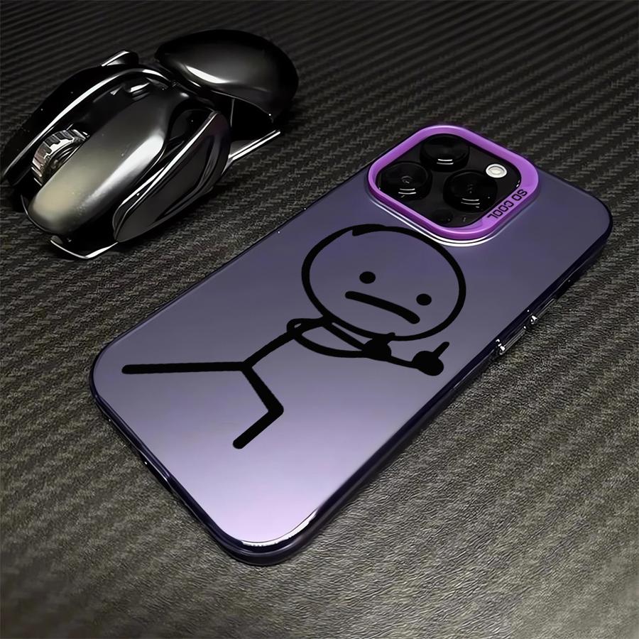 Phone Cover Case for iPhone 17 Pro Max Air 16 14 Plus 13 12 Pro 11 15 Cartoon Matchman
