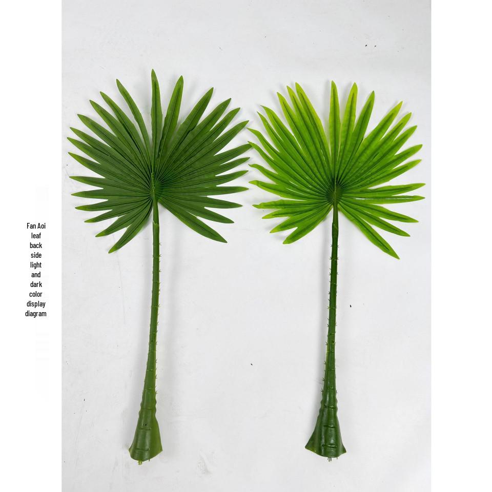 Nordic Artificial Palm Leaf Decor for Weddings and Home Floral Arrangements