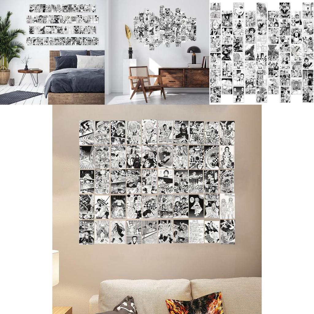 Japanese Popular Anime Selfadhesive Wall Stickers Wallpaper For Room Decoration