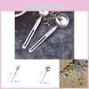 Contemporary Long Handle Measuring Spoon Set In 304 Stainless Steel For Everyday Use