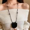 1PC 2024 The New Mini Crescent Bag Adjustable Necklace Fashion Design Sense To Wear with the Decorative Halter Small Bag Sweater Cha