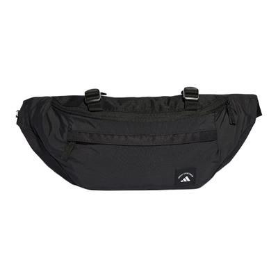 Fashion Daily Sports Adjustable Shoulder Strap Waist Bag Unisex Waist Bag Black KR5138