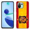 Spain Coat of Arms Flag Case For Xiaomi Mi 11 Lite NE 11i 10T 11T Pro A2 A3 Lite POCO F3 M3 M4 C31 X3 Pro NFC GT Black Cover