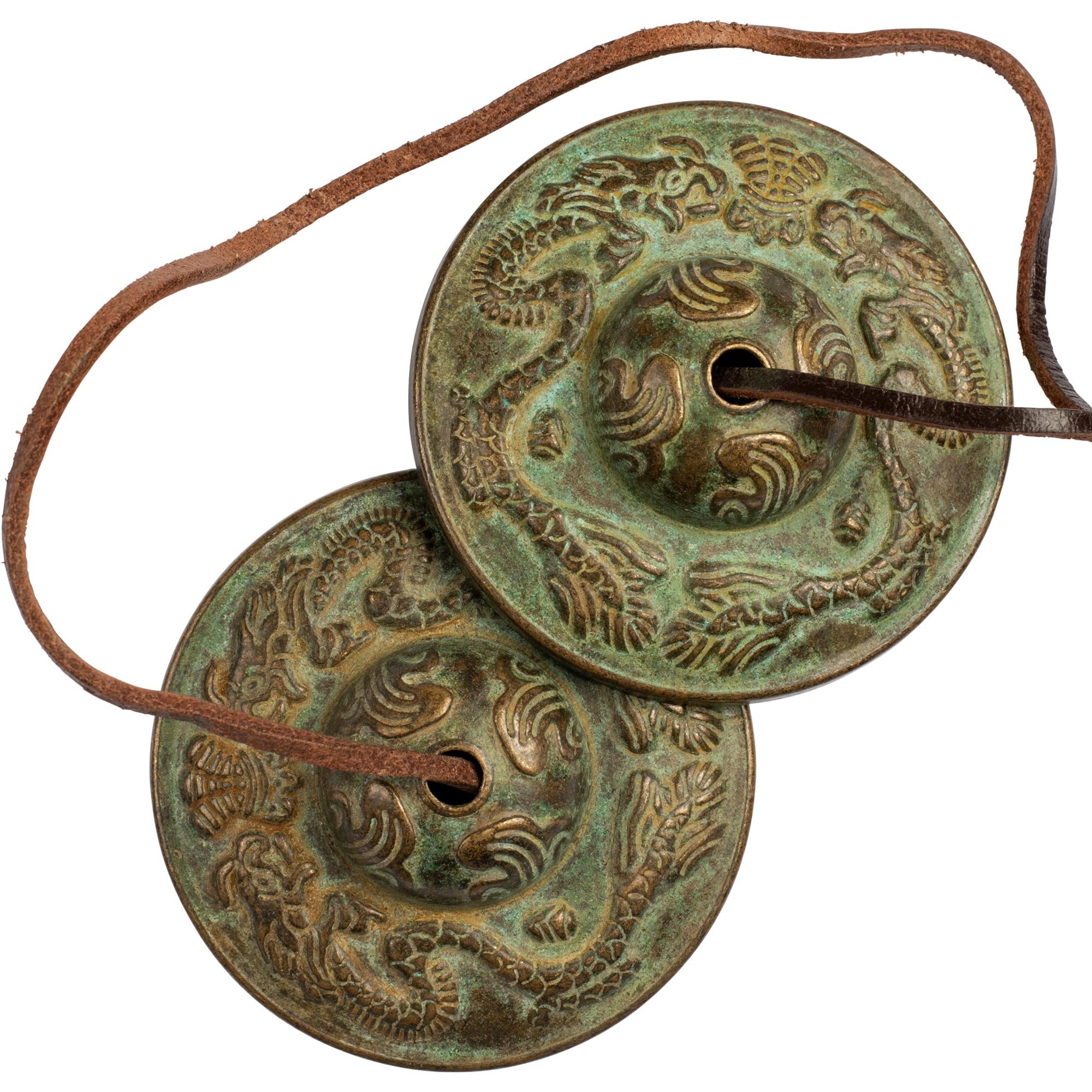 

ДЭННИ ЛИБ Жестяная лопата, Винтажная бронза с дизайном вердигри, Бог Дракон, Двойной Дракон, Очищение, Йога, Медитация, Звук, Медь, Тарелка Лэмб,