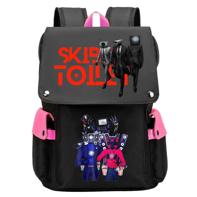 Amazon New Skibidi Toilet Man Student School Bag Children's Backpack