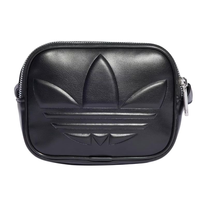 Adidas Originals Adjustable Shoulder Strap Zipper Closure Mini Crossbody Bag Women Bags Black IT7379