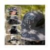 (Khaki) Sombrero Con Ventilador Solar, Wide Brim Sun Hat with 2 Solar Fan For Outdoor