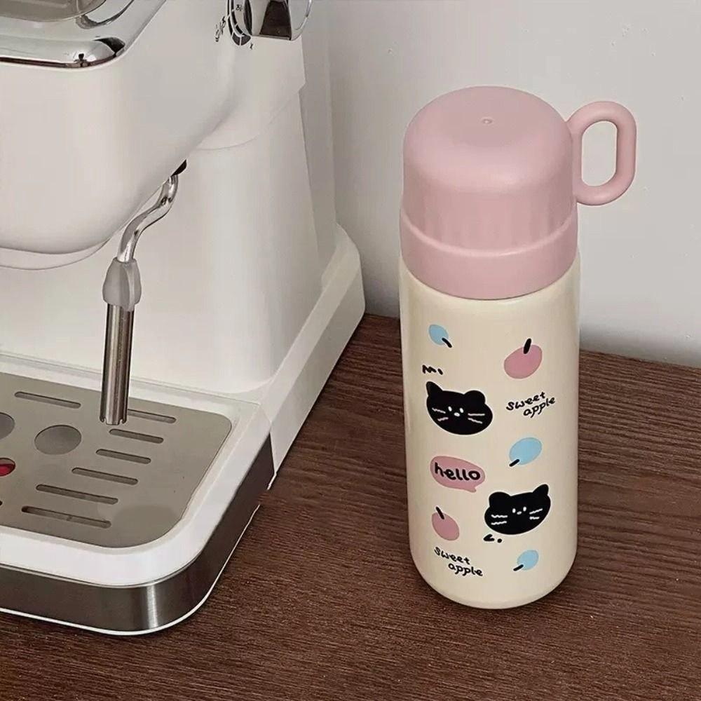 Large Capacity Insulated Water Bottle Heat-Resistant Office Coffee Cup  Travel Tumbler
