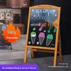 Small Luminous Blackboard Display Stand for Shop Advertising and Handwritten Signage