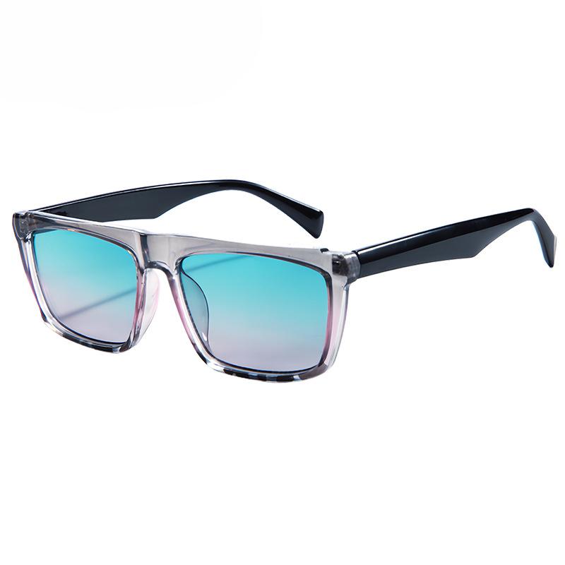 

New Fashionable Retro Personalized Street Photography Sunglasses With High-end FeelConcave Design Daily Outdoor Sunglasses 6245 зелений