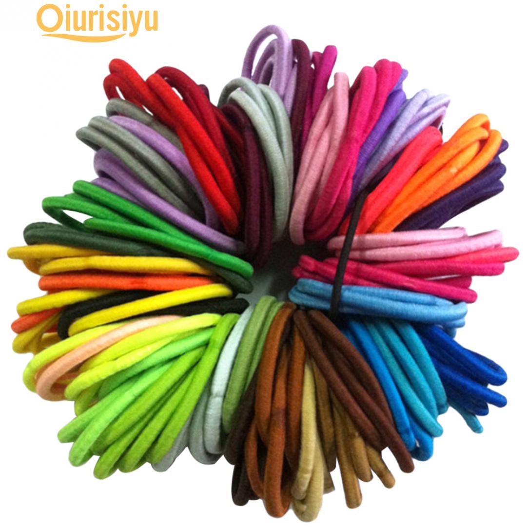 

Девочек 50Pcs/Lot толстые бесконечные загвоздка свободных волос Bobbles