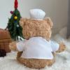 Fire Uniform Bear Doll Plush Doll Cute Teddy Bear Doll Police Iron Bear