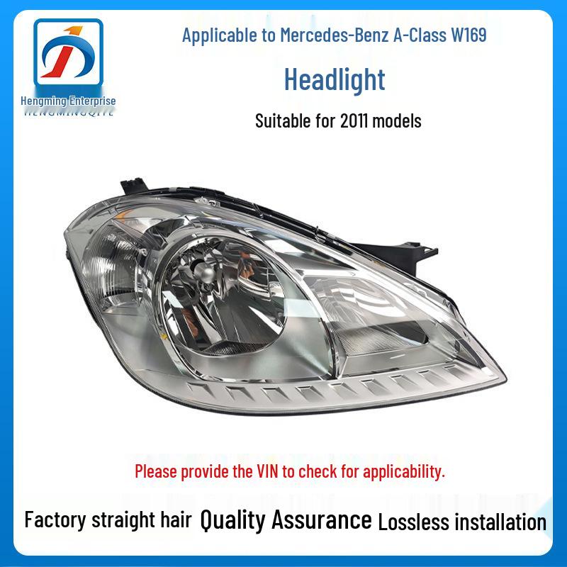 

Mercedes-Benz A-Class W169 Headlight for A160/A180 Models (1698205761, 1698205861) Passenger side right
